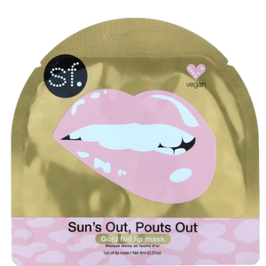 sf Sun’s Out, Pouts Out - Gold Foil Lip Masks (4pc)
